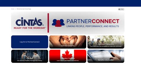 Cintas recognizes its employee-partners for their hard work by providing competitive health and welfare benefits and retirement plan contributions. . Partnerconnect cintascom